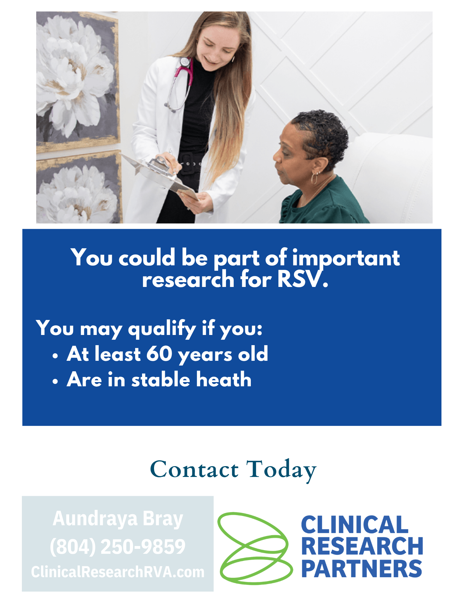 RSV Vaccine 60 and older